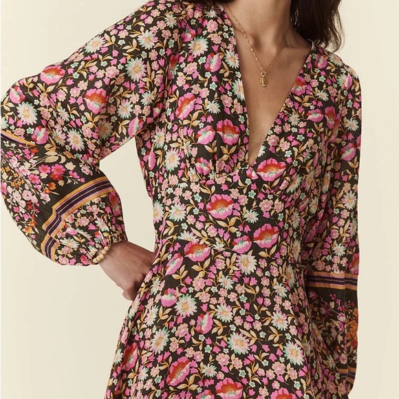 Spell Dresses & Skirts - Impala Lily Gown - Night Blossom - Spell the Label